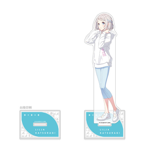 "Gakuen Idolmaster" Extra-Large Acrylic Stand (Katsuragi Lilia / Training Outfit)