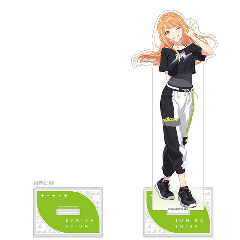 "Gakuen Idolmaster" Extra-Large Acrylic Stand (Seika Shion / Training Outfit)