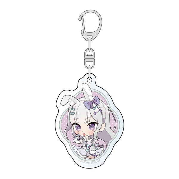 『Re:ゼロから始める異世界生活』アクリルキーホルダー(エミリア/けもみみアイドル)