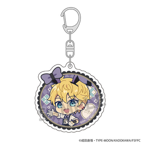 "Fate/strange Fake" Acrylic Keychain (Flat, Escaldos & Berserker / Mini-Characters)