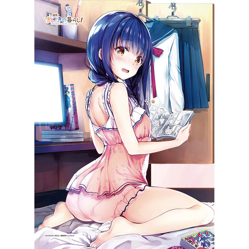『一畳間まんきつ暮らし!』B2タペストリー(森田芽衣子)Wスエード