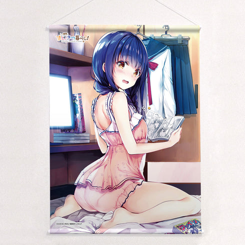 『一畳間まんきつ暮らし!』B2タペストリー(森田芽衣子)Wスエード