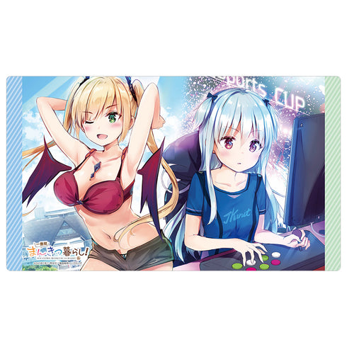 『一畳間まんきつ暮らし!』ラバーマット(鈴木万里花、中埜音緒)