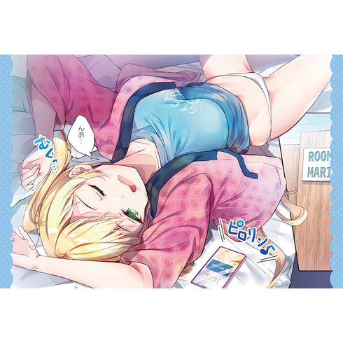 『一畳間まんきつ暮らし!』まくらカバー(鈴木万里花)