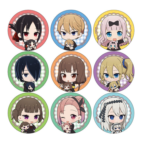 『かぐや様は告らせたい』トレーディング缶バッジ(Tiny Friends/ミニキャラ)【BOX】