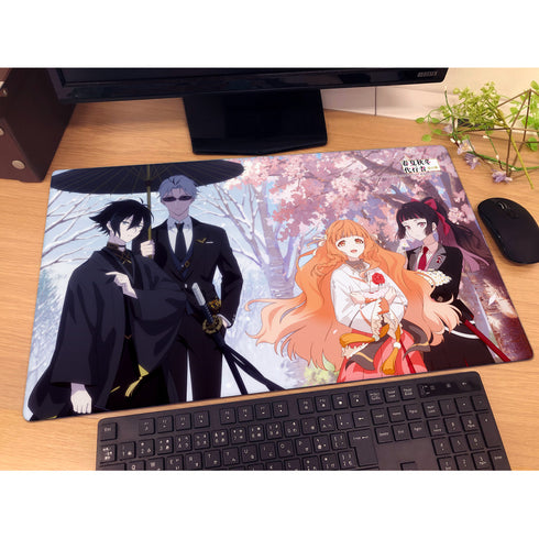 『春夏秋冬代行者 春の舞』描き下ろしラバーマット(春&冬)