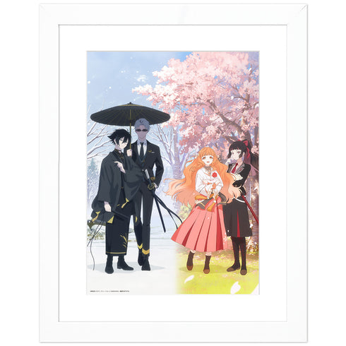 『春夏秋冬代行者 春の舞』描き下ろしキャラファイングラフ(春&冬)A4