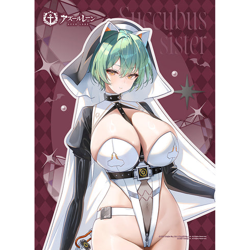 『アズールレーン』描き下ろしB2タペストリー(アドミラル・ナヒーモフ/サキュバスシスター)Wスエード
