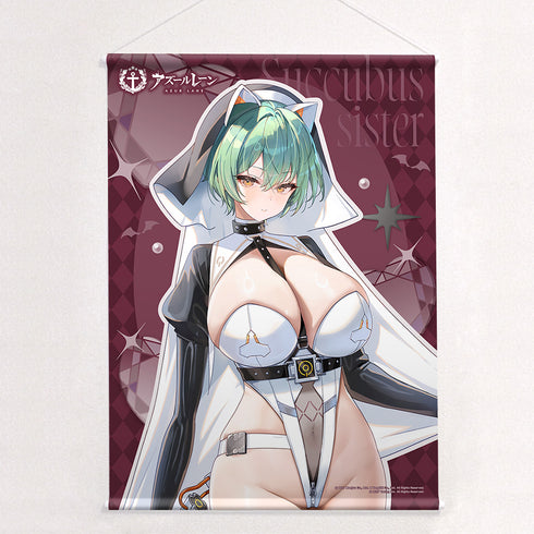 『アズールレーン』描き下ろしB2タペストリー(アドミラル・ナヒーモフ/サキュバスシスター)Wスエード