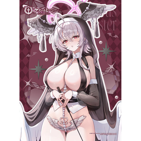 『アズールレーン』描き下ろしB2タペストリー(パール/サキュバスシスター)Wスエード
