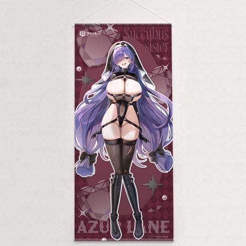 『アズールレーン』描き下ろし特大タペストリー(モガドール/サキュバスシスター)