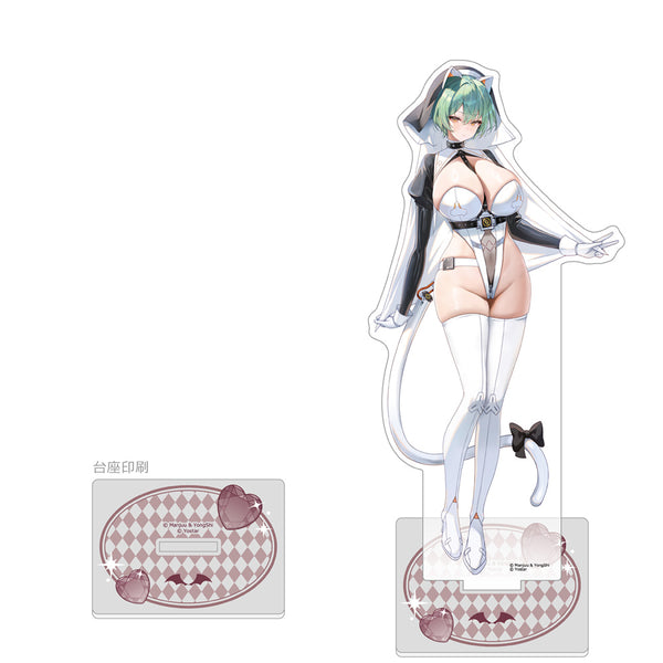 『アズールレーン』描き下ろし特大アクリルスタンド(アドミラル・ナヒーモフ/サキュバスシスター)