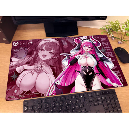 『アズールレーン』描き下ろしラバーマット(メークレンブルク/サキュバスシスター)