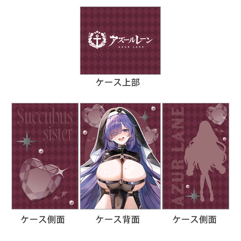 『アズールレーン』描き下ろしデッキケース(モガドール/サキュバスシスター)