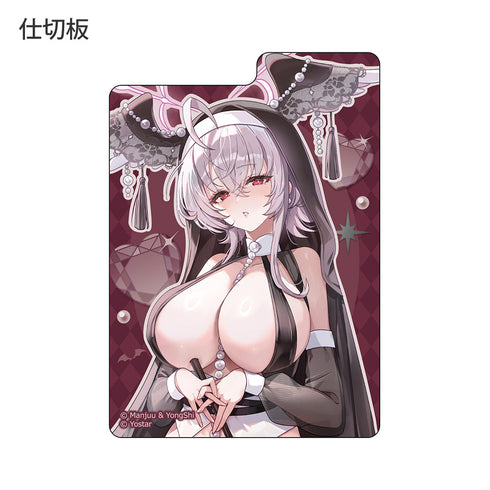 『アズールレーン』描き下ろしデッキケース(パール/サキュバスシスター)