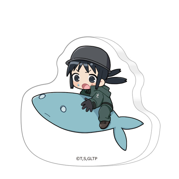 『少女終末旅行』ダイカットアクリルブロック(チト)
