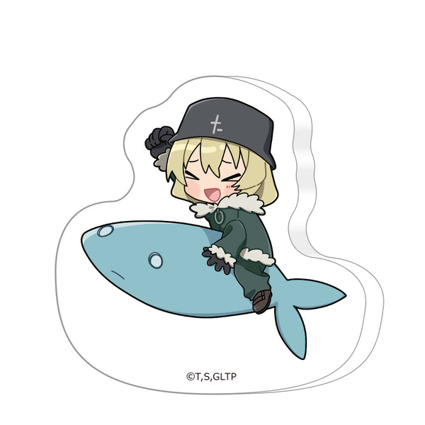 『少女終末旅行』ダイカットアクリルブロック(ユーリ)