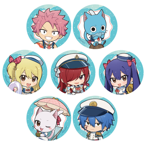 『FAIRY TAIL 100年クエスト』トレーディング缶バッジ(マリンルック/ver.A)【BOX】