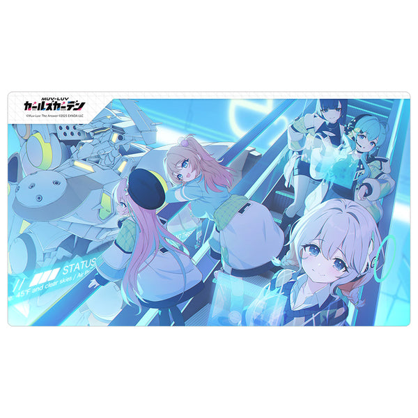 『マブラヴ ガールズガーデン』ラバーマット(Treble Quintet)