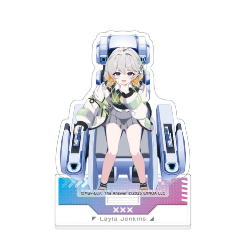 『マブラヴ ガールズガーデン』アクリルスタンド(【戦うアントレプレナー】レイラ・ジェンキンス)
