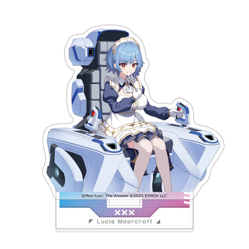 『マブラヴ ガールズガーデン』アクリルスタンド(【忠義の狂犬メイド】リュシー・ムーアクロフト)