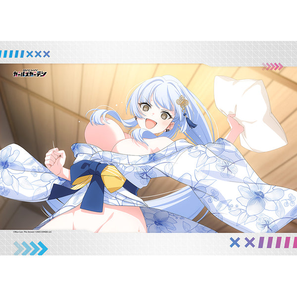 『マブラヴ ガールズガーデン』B2タペストリー(まだ枕投げしてない!)