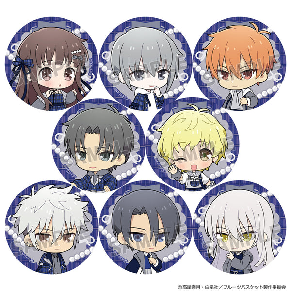 『フルーツバスケット』トレーディング缶マグネット(チェックコーデ/ミニキャラ)【BOX】