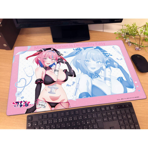 『カナン様はあくまでチョロい』描き下ろしラバーマット(高潔カナン/ナース水着)