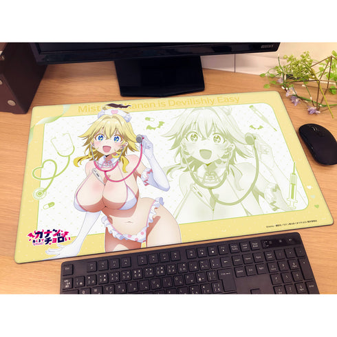 『カナン様はあくまでチョロい』描き下ろしラバーマット(ジャンヌ/ナース水着)