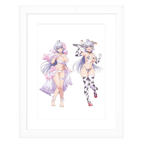 『よわよわ先生』描き下ろしキャラファイングラフ(鶸村ひより) A4