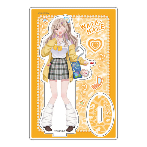 『わたしが恋人になれるわけないじゃん、ムリムリ!(※ムリじゃなかった!?)』描き下ろしアクリルスタンド(瀬名紫陽花/平成ギャルver.)
