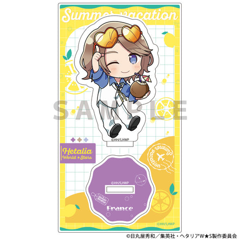 『ヘタリア World★Stars』アクリルスタンド(フランス/サマーバケーション)