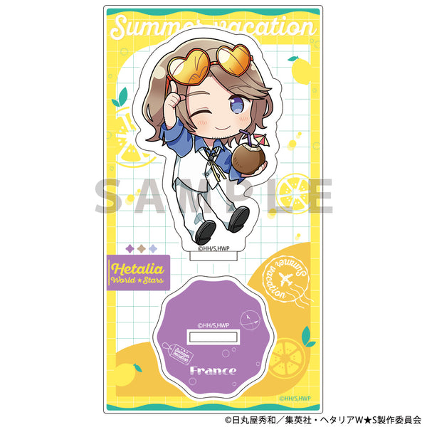 『ヘタリア World★Stars』アクリルスタンド(フランス/サマーバケーション)