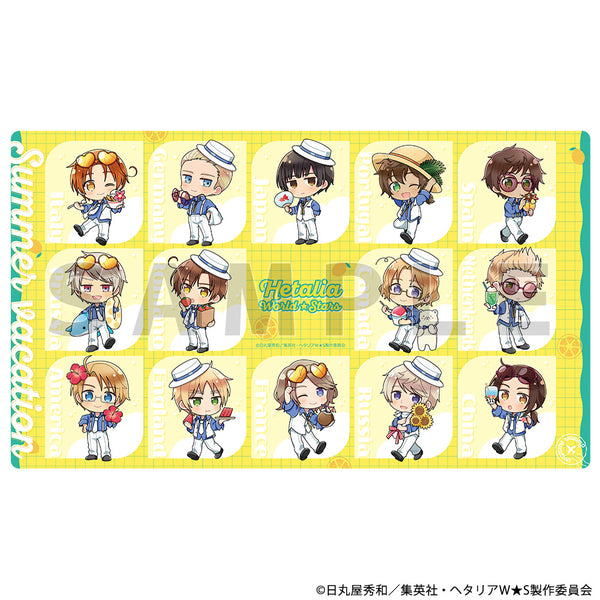 『ヘタリア World★Stars』ラバーマット(サマーバケーション)