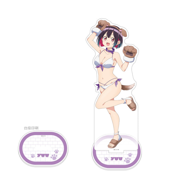 『ばっどがーる』描き下ろし特大アクリルスタンド(優谷優/アニマル水着)