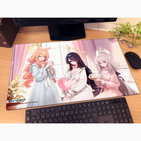 『ブルーアーカイブ』描き下ろしラバーマット(シスターフッド/ルームウェア)