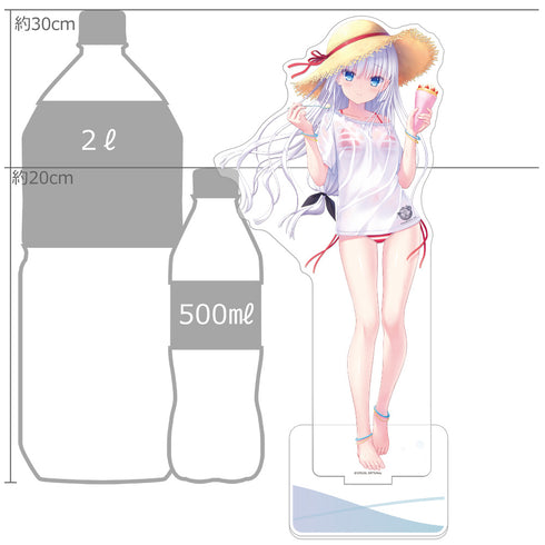 『Summer Pockets REFLECTION BLUE』特大アクリルスタンド(鳴瀬しろは/夏フェス2024)
