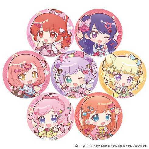 『プリティーシリーズ』トレーディング缶バッジ(制服アレンジ)【BOX】