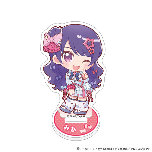 『プリティーシリーズ』アクリルスタンド(上葉みあ/制服アレンジ)