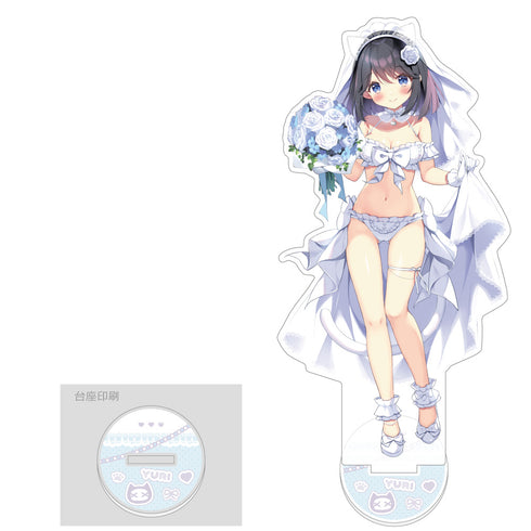 "Mr. Pan" Exclusive Extra-Large Acrylic Stand (Yuri Shirayuki / Wedding)