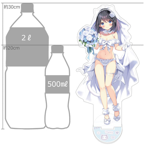 "Mr. Pan" Exclusive Extra-Large Acrylic Stand (Yuri Shirayuki / Wedding)