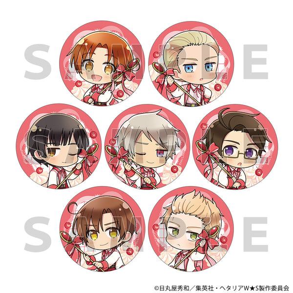 『ヘタリア World★Stars』トレーディング缶バッジ(さくらんぼほいっぷ/ver.A)【BOX】