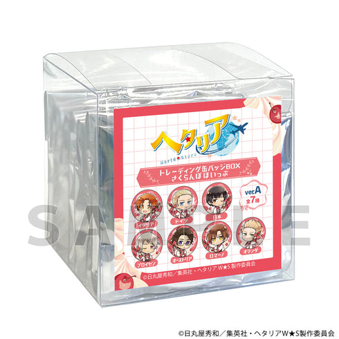 『ヘタリア World★Stars』トレーディング缶バッジ(さくらんぼほいっぷ/ver.A)【BOX】