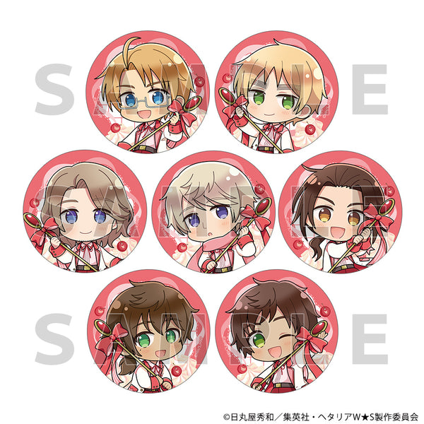 『ヘタリア World★Stars』トレーディング缶バッジ(さくらんぼほいっぷ/ver.B)【BOX】