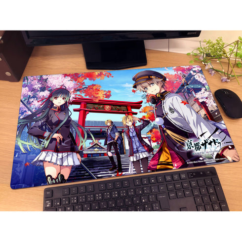 『亰都ザナドゥ -桜花幻舞-』ラバーマット(パッケージイラスト)