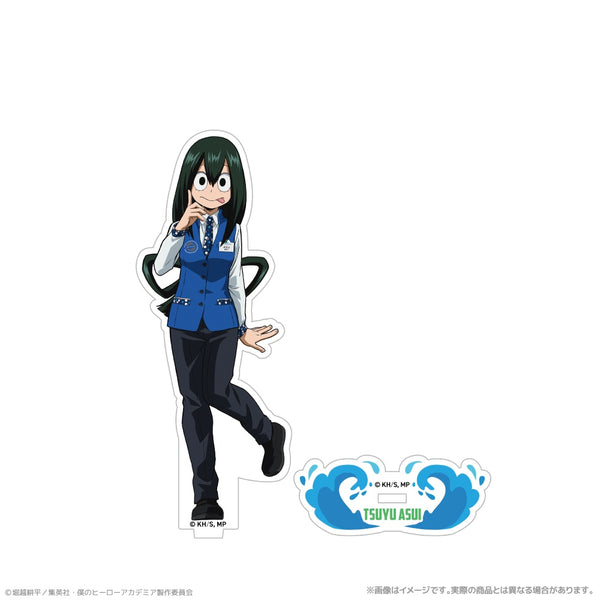 『僕のヒーローアカデミア』描き下ろしアクリルスタンド_蛙吹梅雨 海の生きものたちと一緒にPLUS ULTRA