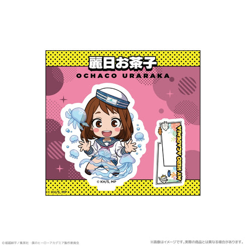 『僕のヒーローアカデミア』ミニキャラアクリルスタンド_麗日お茶子 海の生きものたちと一緒にPLUS ULTRA