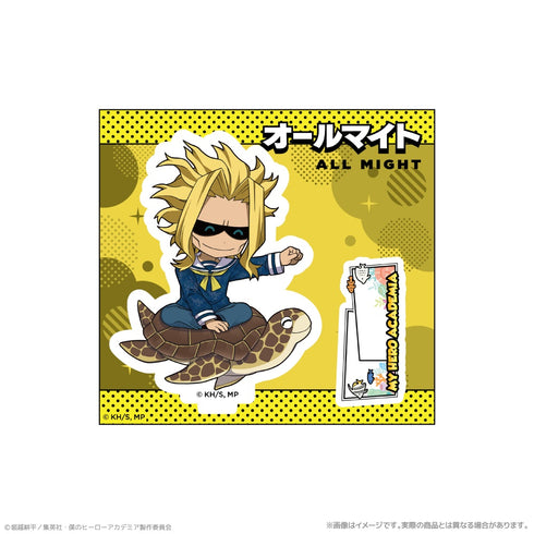 "My Hero Academia" Mini Character Acrylic Stand: All Might with Sea Creatures – PLUS ULTRA
