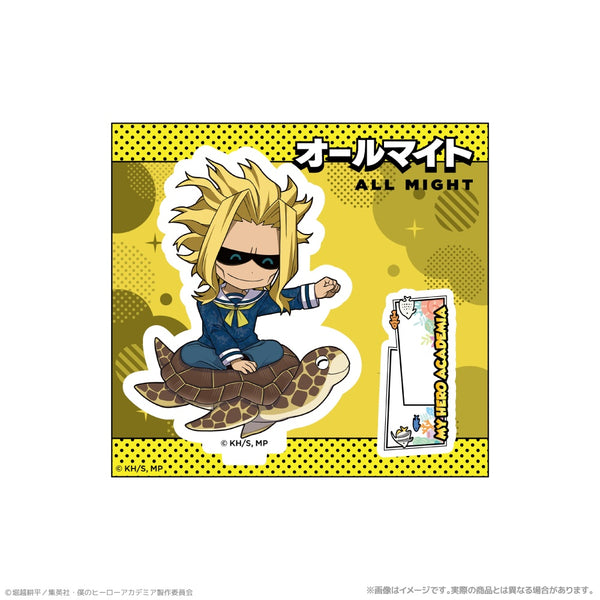 『僕のヒーローアカデミア』ミニキャラアクリルスタンド_オールマイト 海の生きものたちと一緒にPLUS ULTRA
