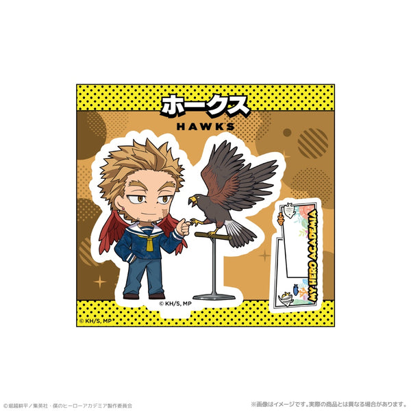 『僕のヒーローアカデミア』ミニキャラアクリルスタンド_ホークス 海の生きものたちと一緒にPLUS ULTRA